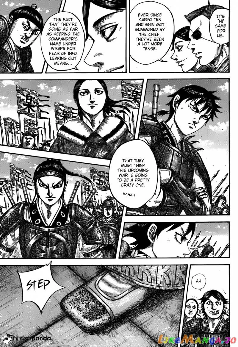 Read Kingdom  Manga chapter 498 image 3 on Lezhin