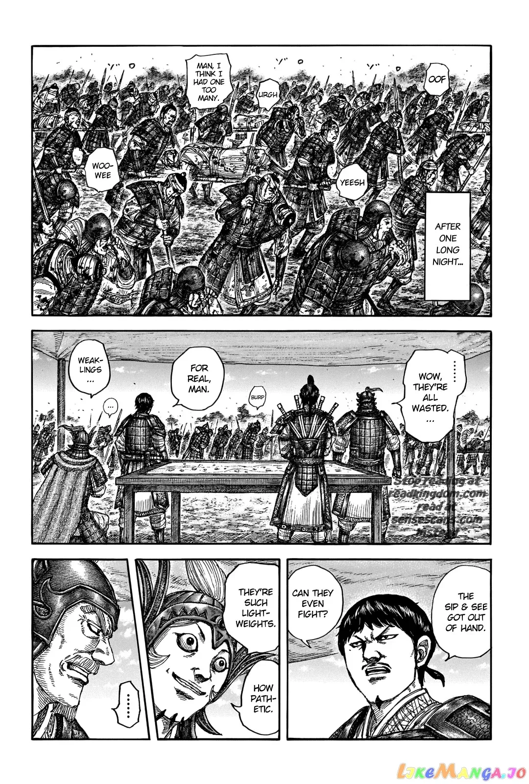 Read Kingdom  Manga chapter 675.1 image 3 on Lezhin