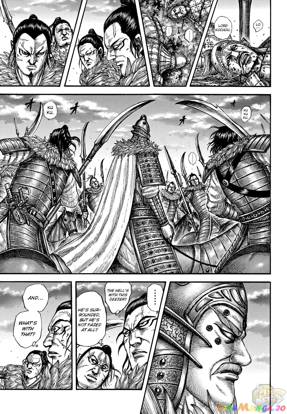 Read Kingdom  Manga chapter 693 image 11 on Lezhin