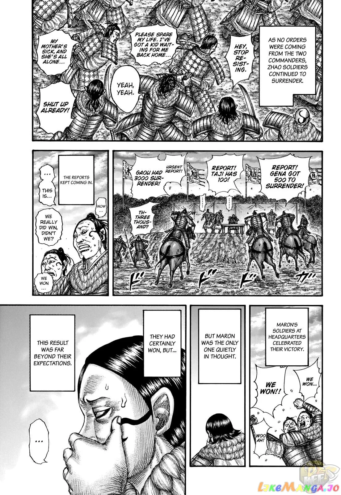 Read Kingdom  Manga chapter 694 image 15 on Lezhin