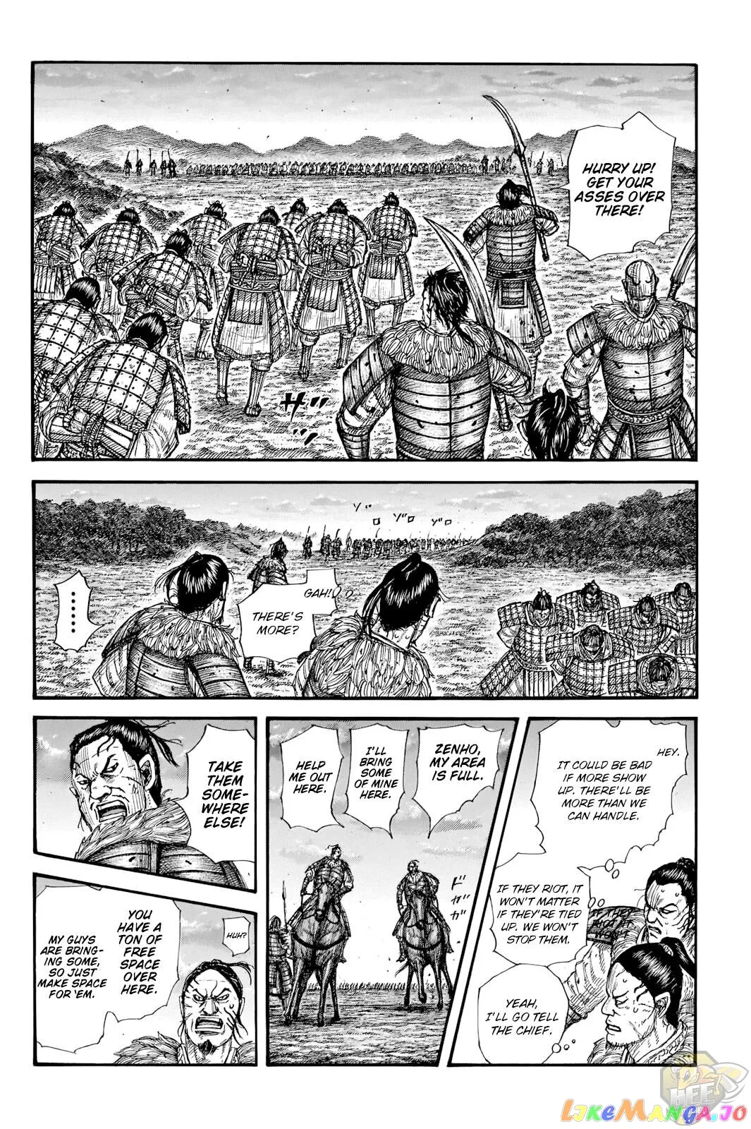 Read Kingdom  Manga chapter 695 image 1 on Lezhin