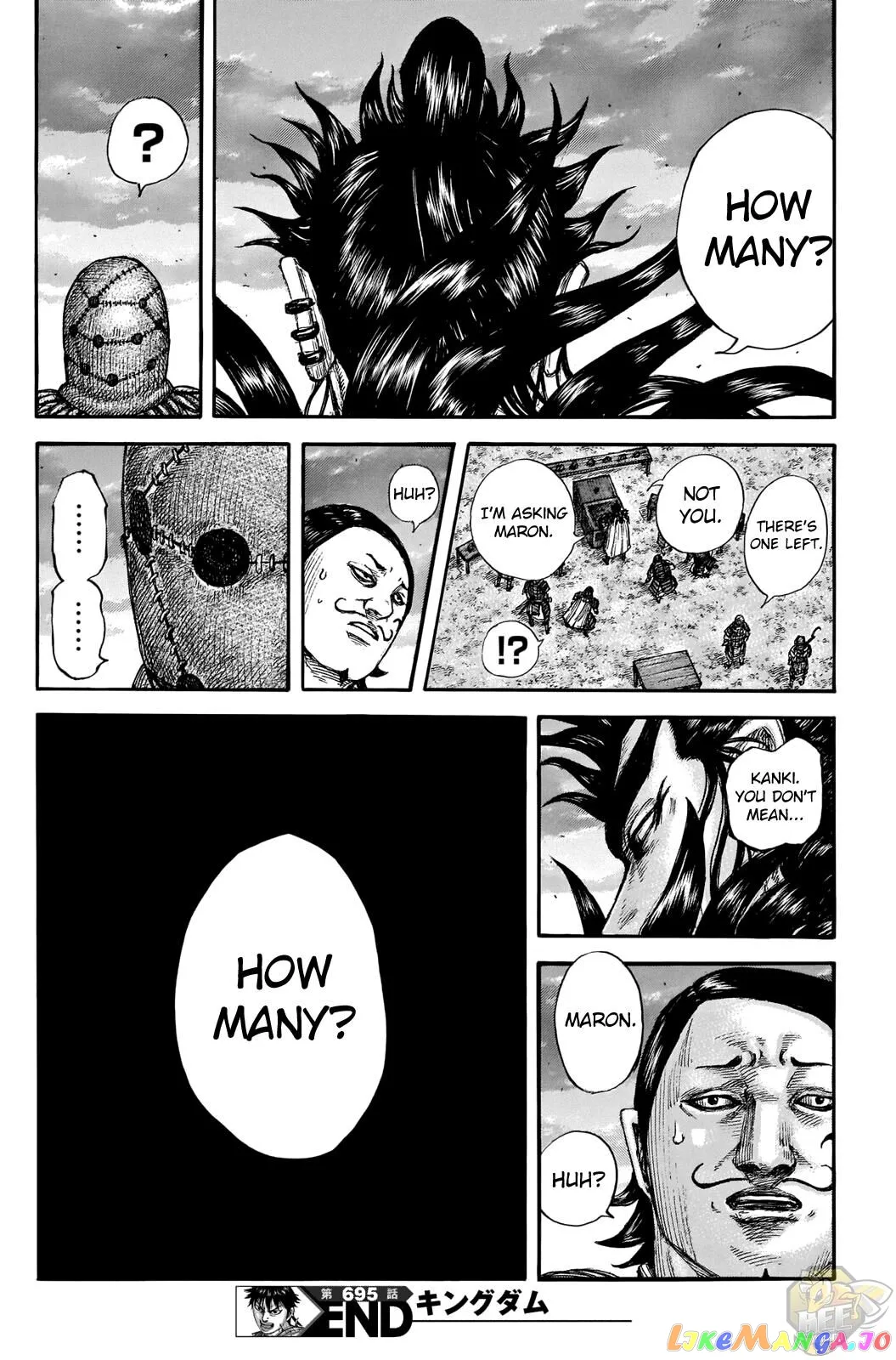 Read Kingdom  Manga chapter 695 image 19 on Lezhin