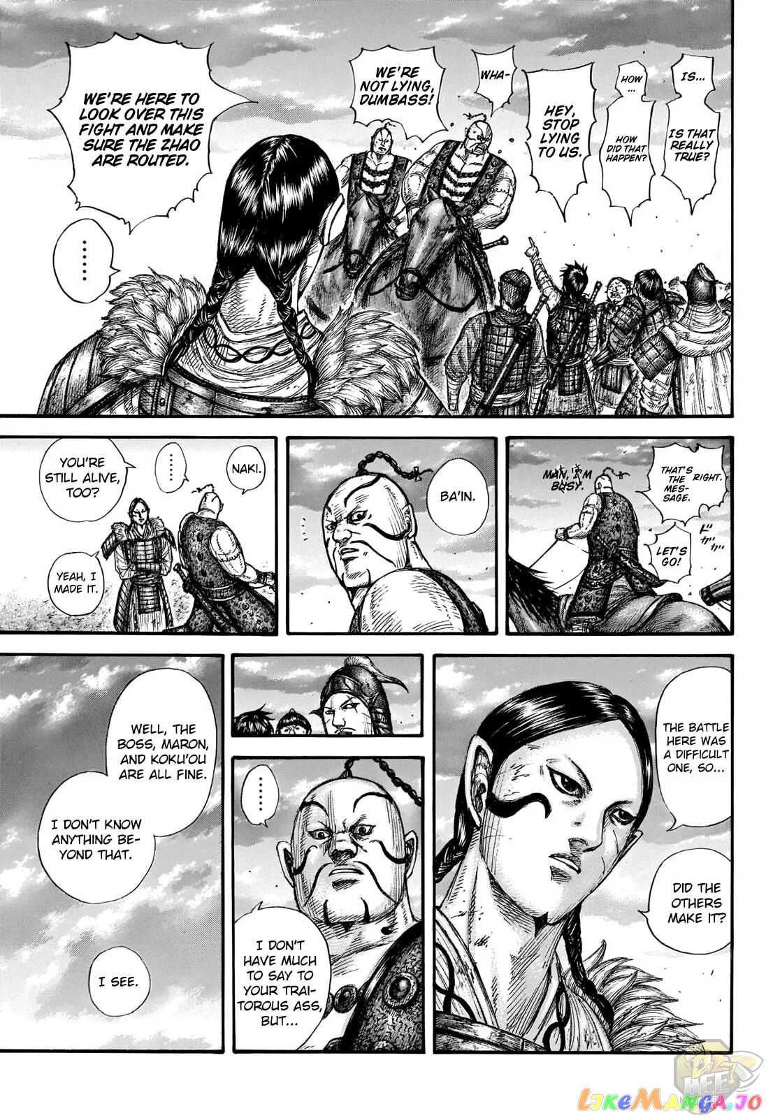 Read Kingdom  Manga chapter 695 image 8 on Lezhin