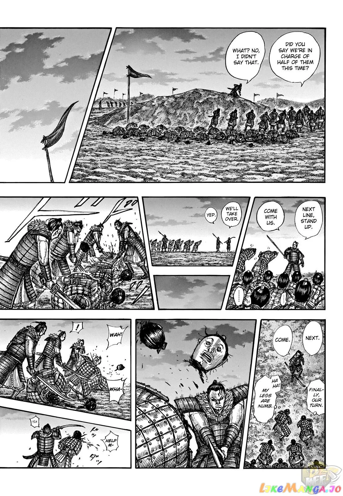 Read Kingdom  Manga chapter 696 image 14 on Lezhin
