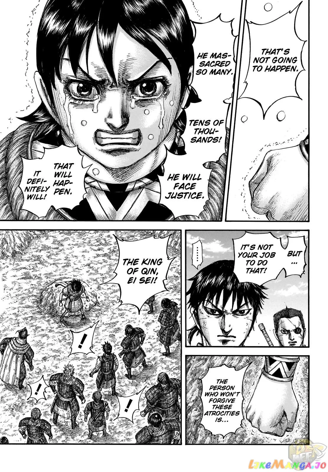 Read Kingdom  Manga chapter 697 image 14 on Lezhin