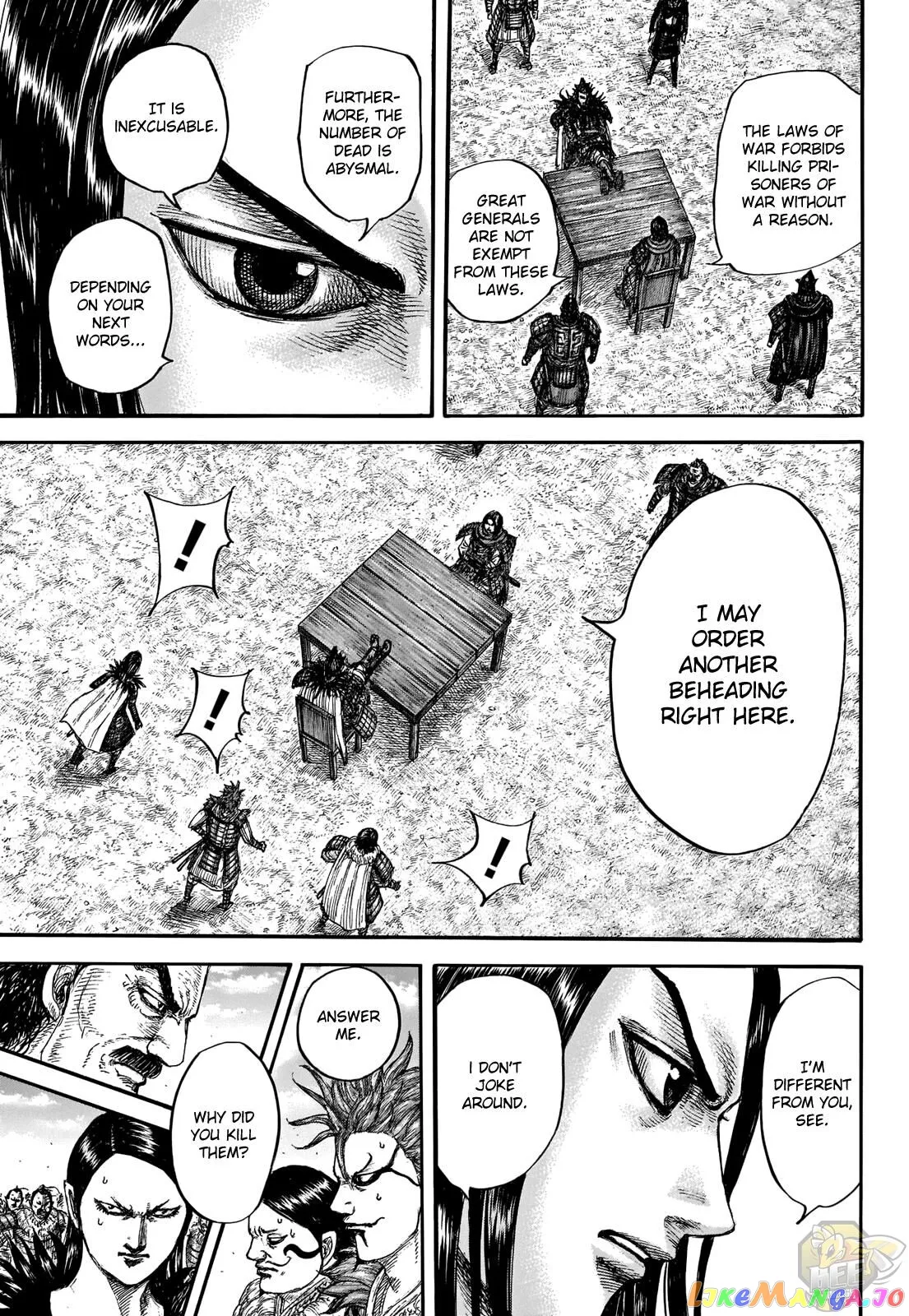 Read Kingdom  Manga chapter 698 image 9 on Lezhin