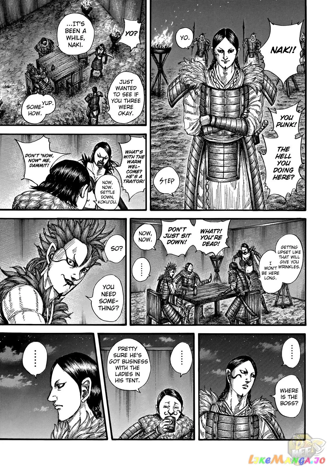 Read Kingdom  Manga chapter 700 image 13 on Lezhin