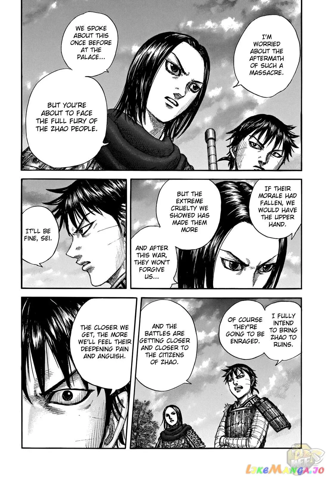 Read Kingdom  Manga chapter 700 image 6 on Lezhin