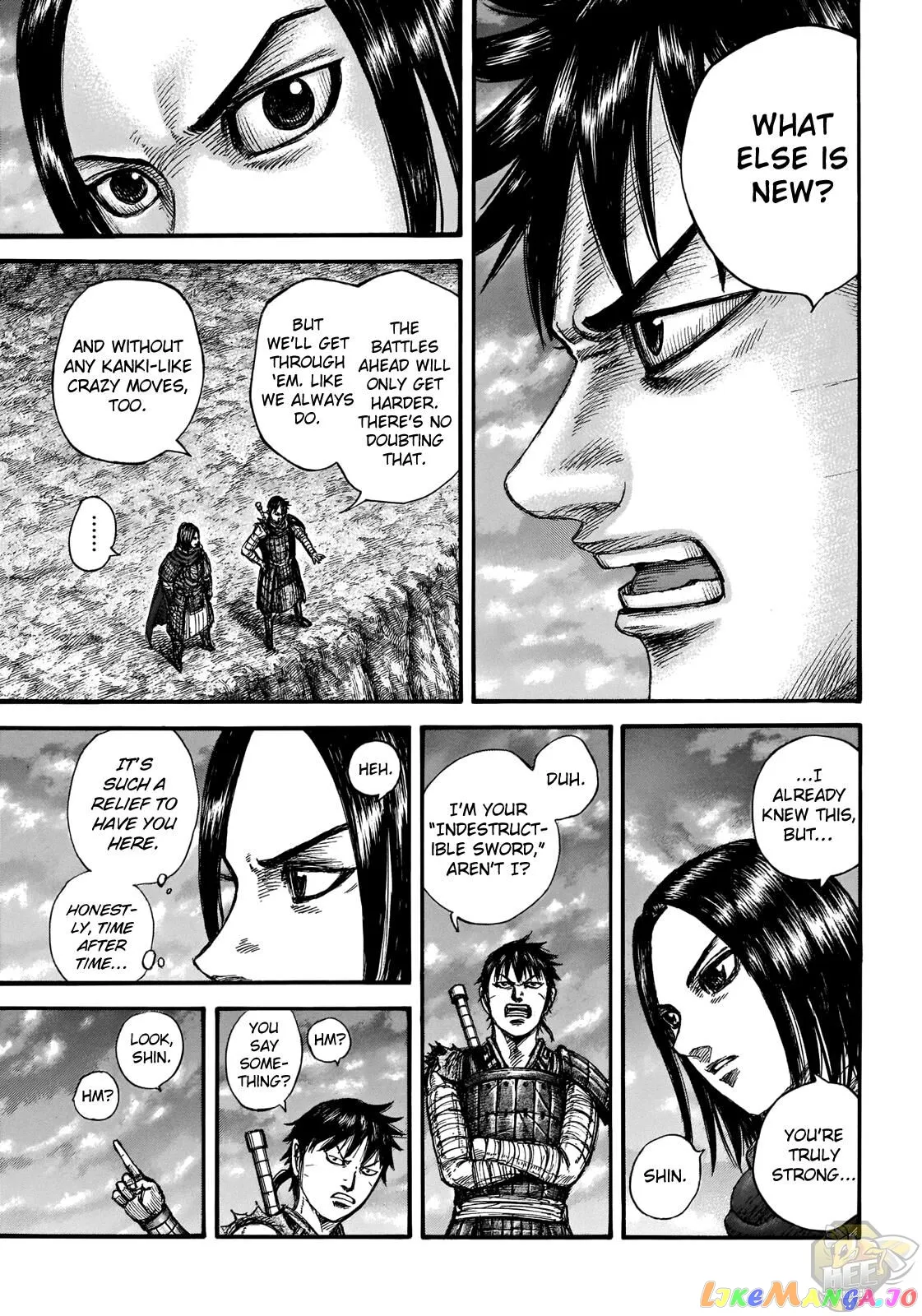 Read Kingdom  Manga chapter 700 image 7 on Lezhin