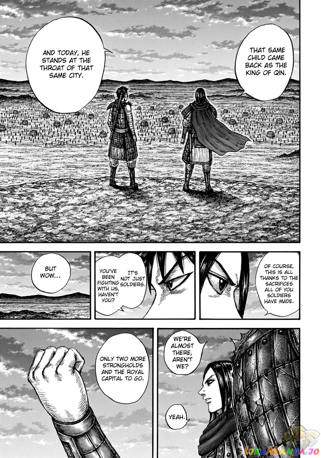 Read Kingdom  Manga chapter 700 image 9 on Lezhin