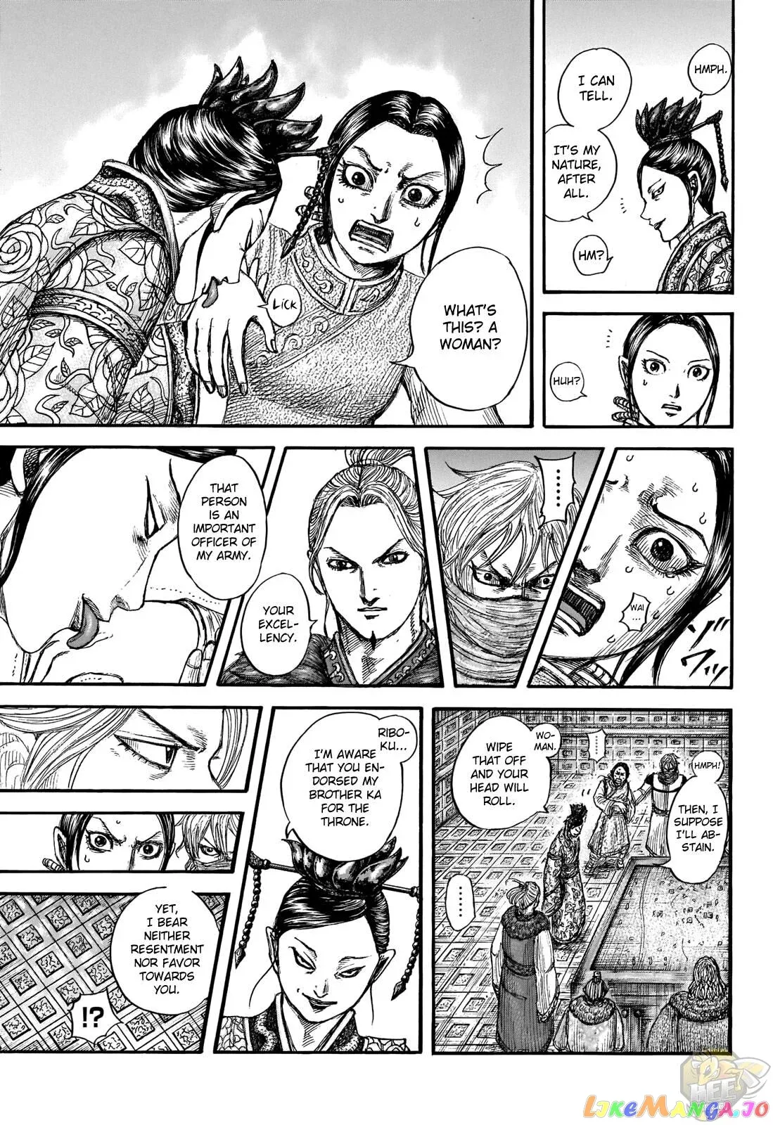 Read Kingdom  Manga chapter 704 image 16 on Lezhin