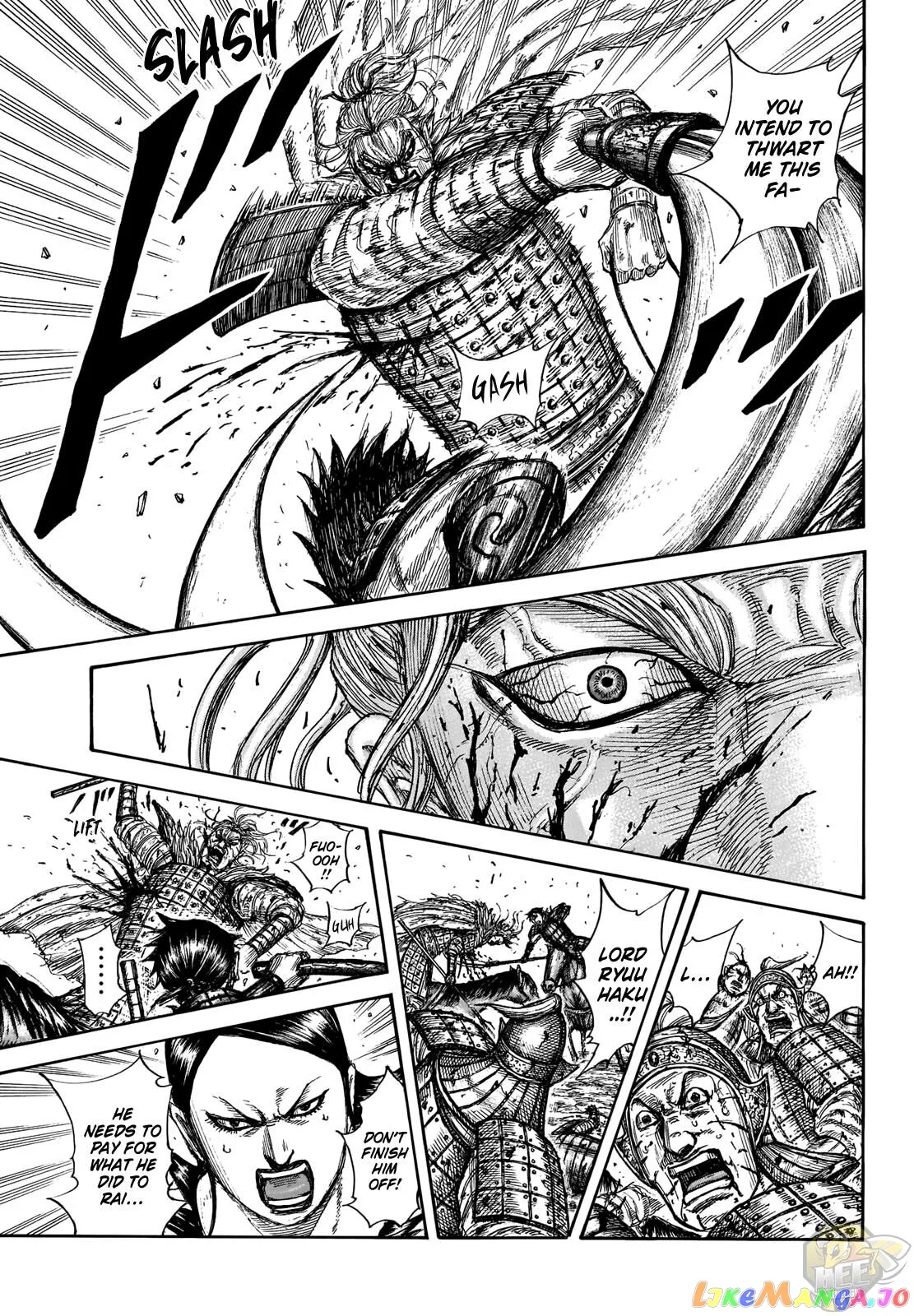Read Kingdom  Manga chapter 707 image 18 on Lezhin