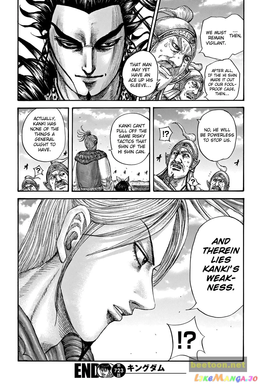 Read Kingdom  Manga chapter 723 image 19 on Lezhin