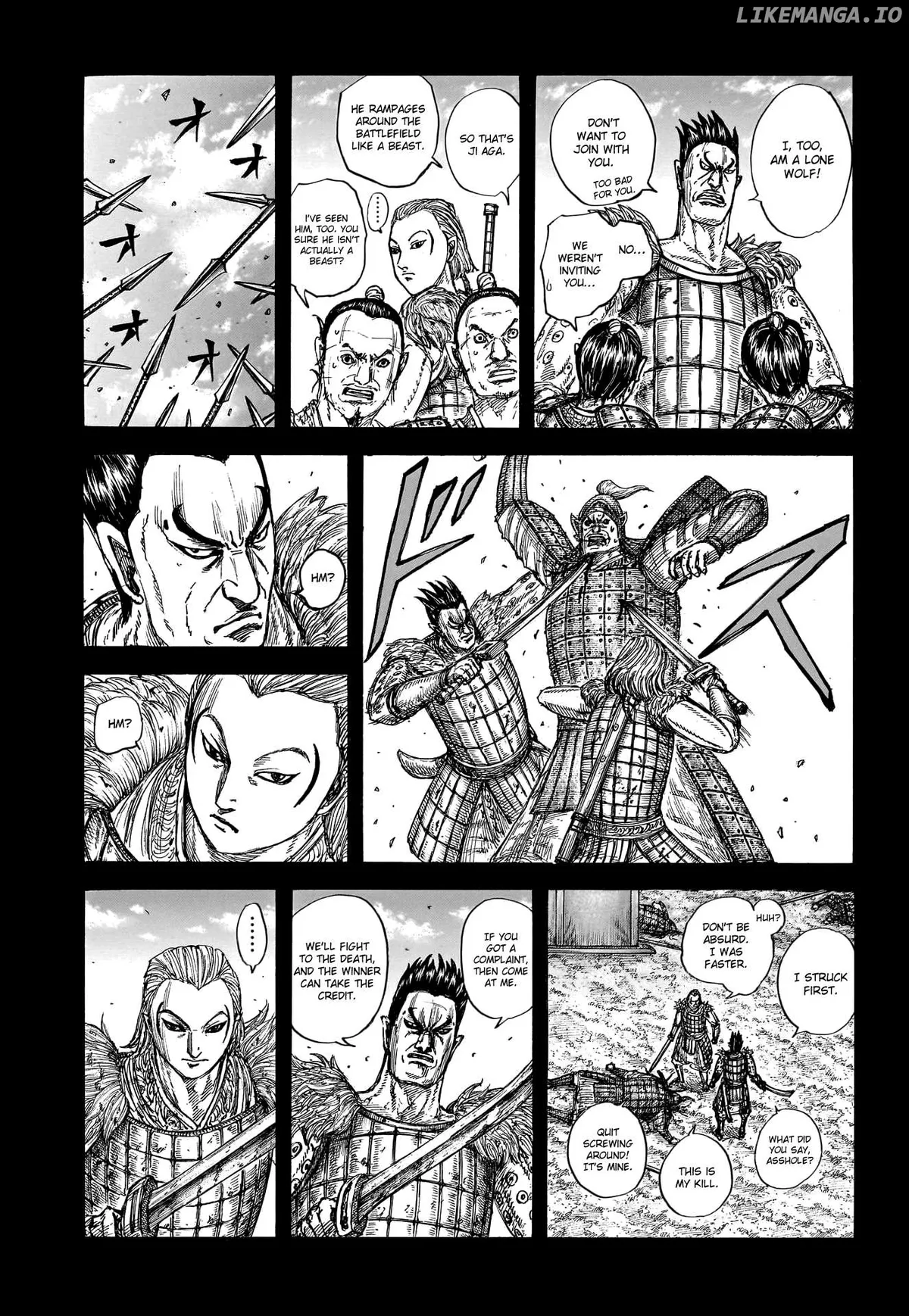 Read Kingdom  Manga chapter 787 image 4 on Lezhin