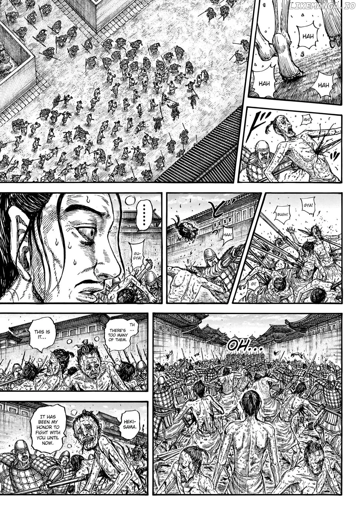 Read Kingdom  Manga chapter 796 image 18 on Lezhin