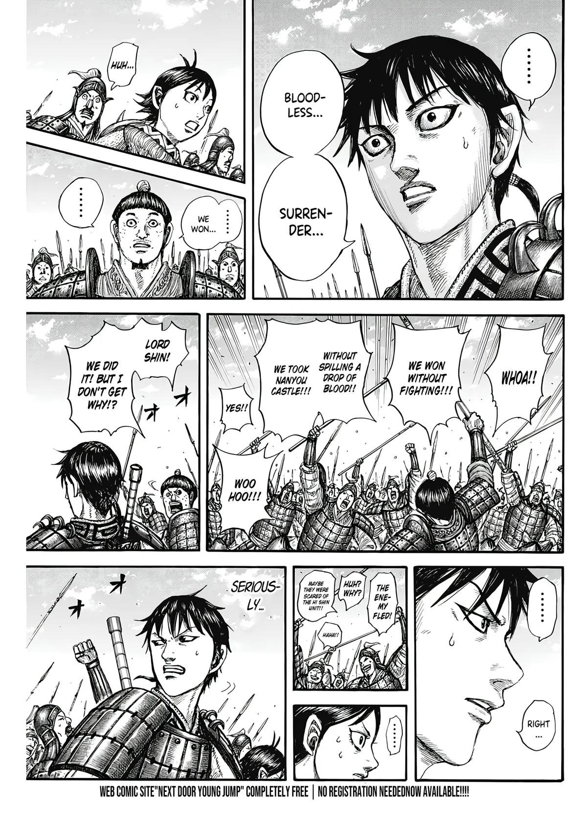 Read Kingdom  Manga chapter 807 image 15 on Lezhin