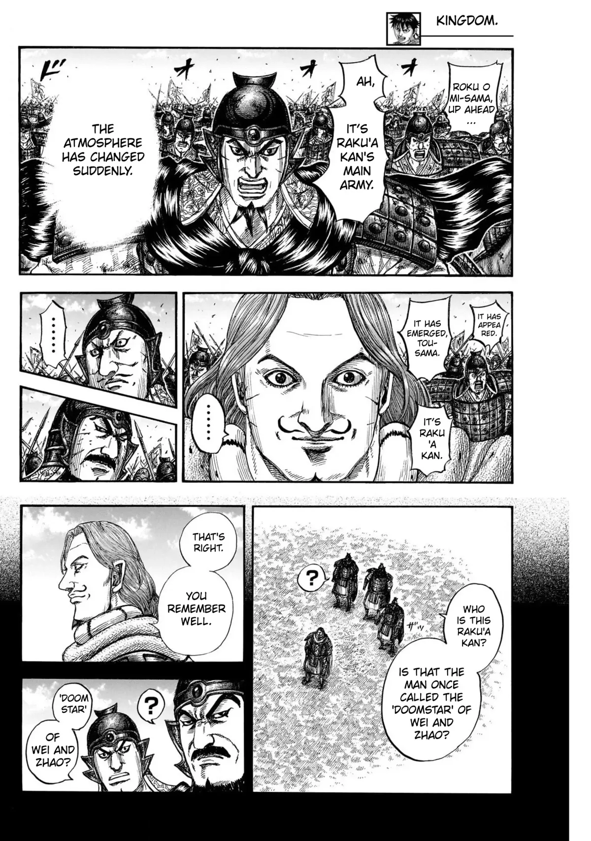 Read Kingdom  Manga chapter 822 image 13 on Lezhin