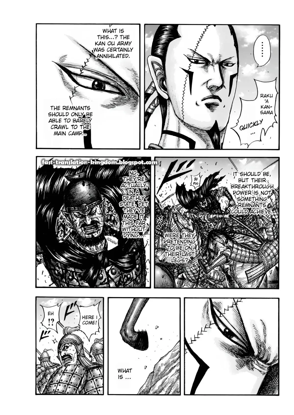 Read Kingdom  Manga chapter 828 image 4 on Lezhin