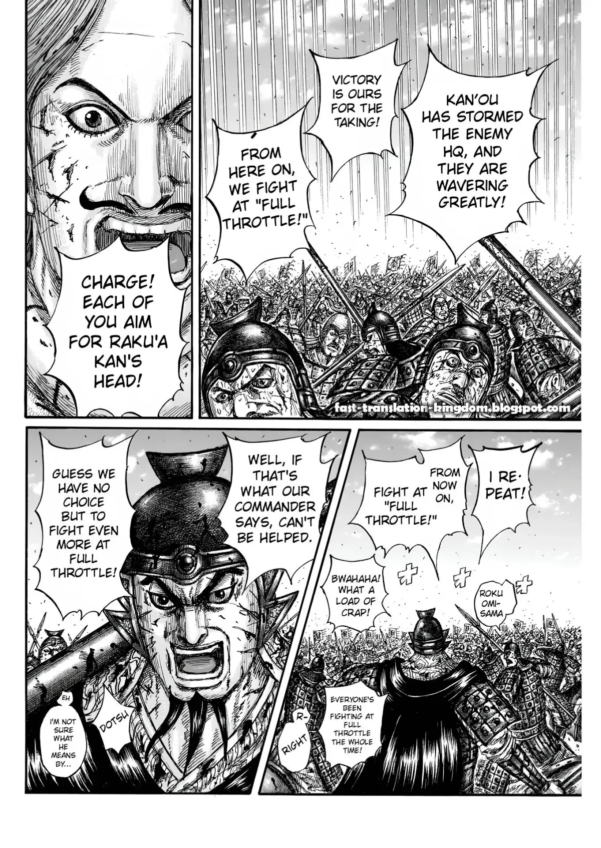 Read Kingdom  Manga chapter 828 image 9 on Lezhin
