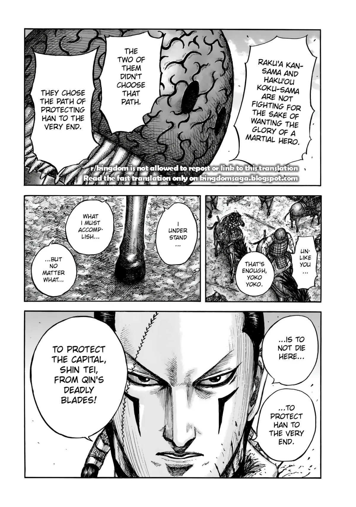 Read Kingdom  Manga chapter 829 image 10 on Lezhin