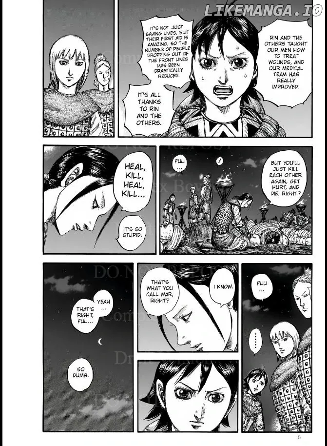 Read Kingdom  Manga chapter 831 image 4 on Lezhin