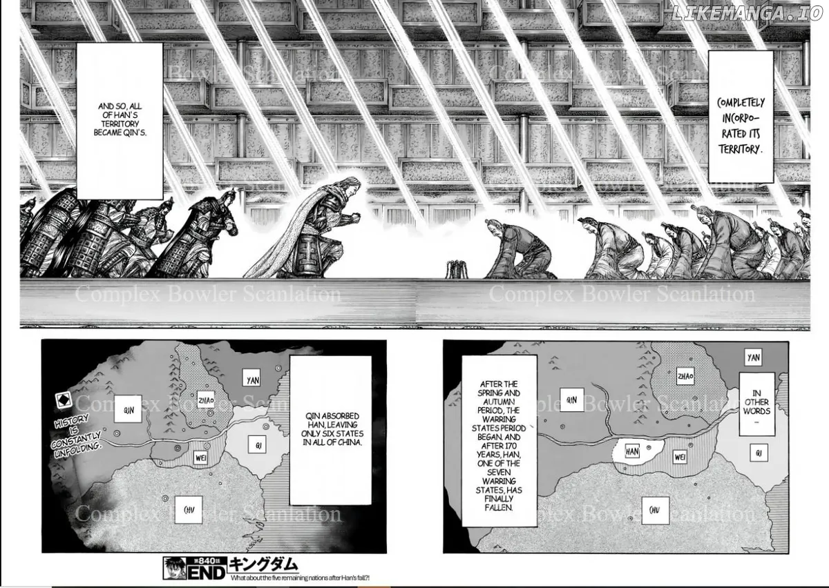 Read Kingdom  Manga chapter 840 image 17 on Lezhin