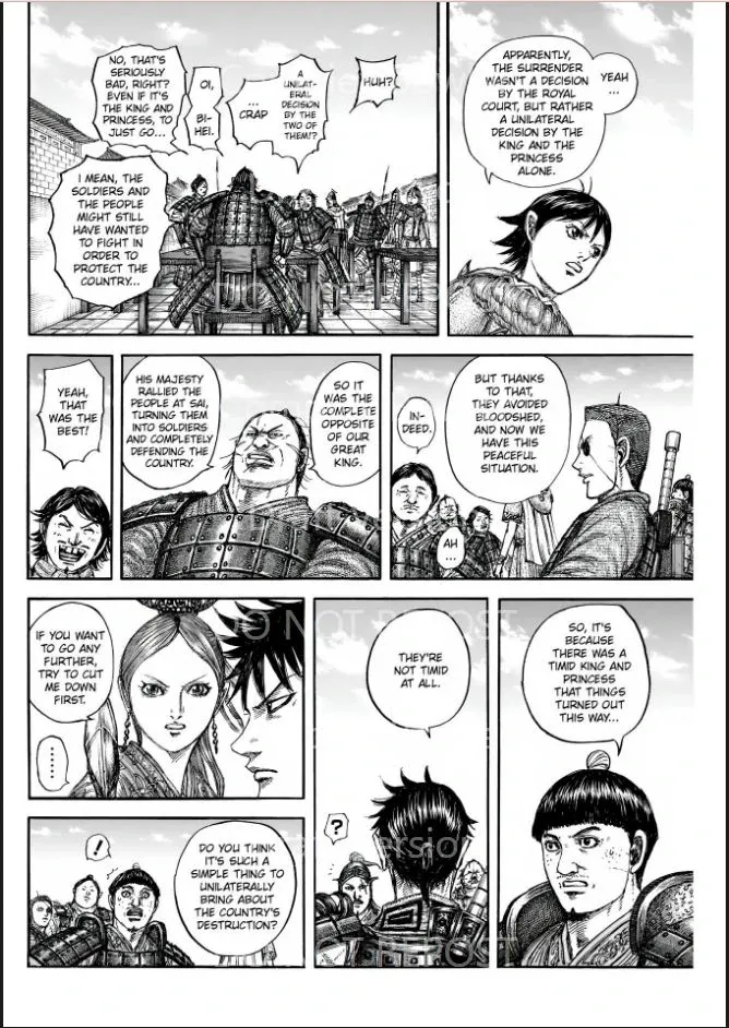 Read Kingdom  Manga chapter 841 image 9 on Lezhin