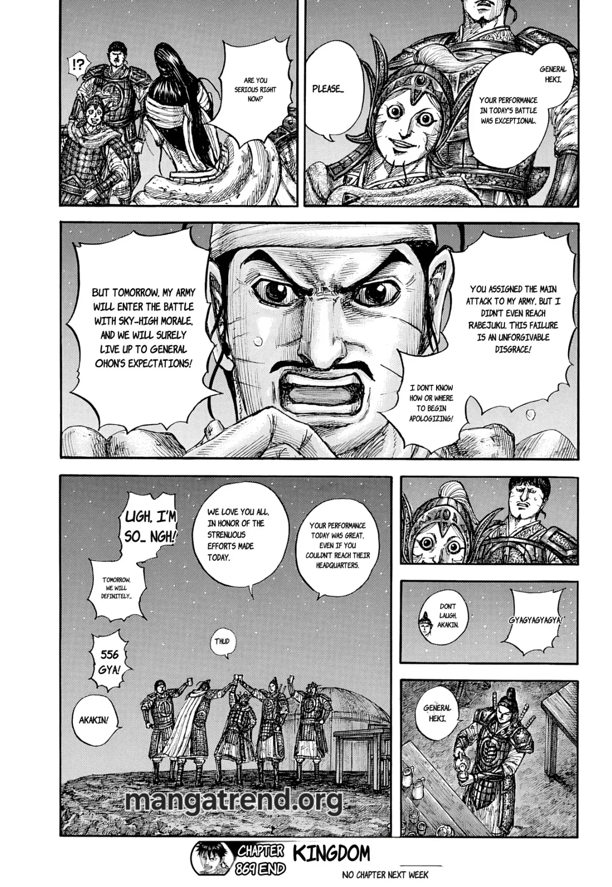 Read Kingdom  Manga chapter 869 image 18 on Lezhin