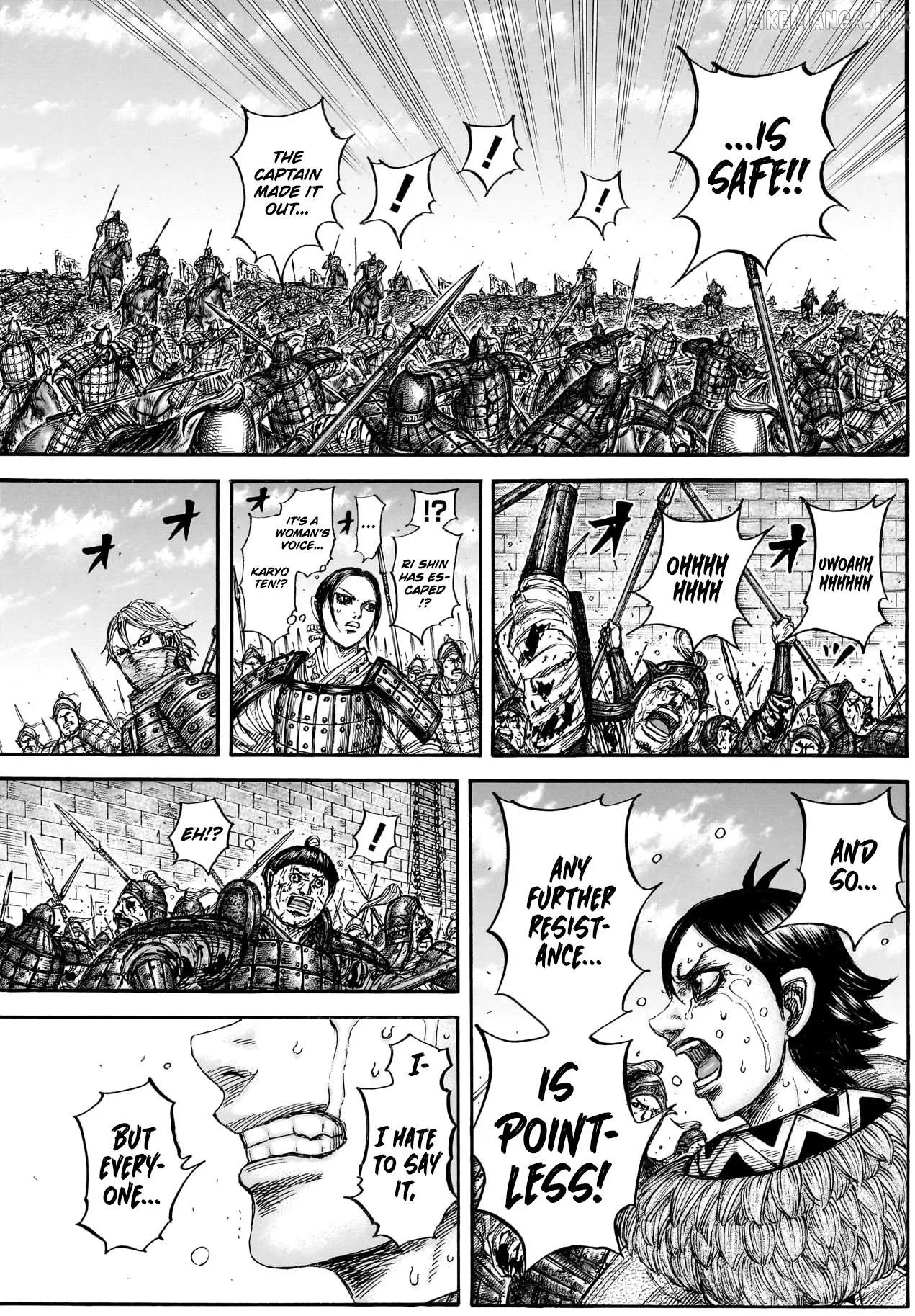 Read Kingdom  Manga chapter 883 image 7 on Lezhin