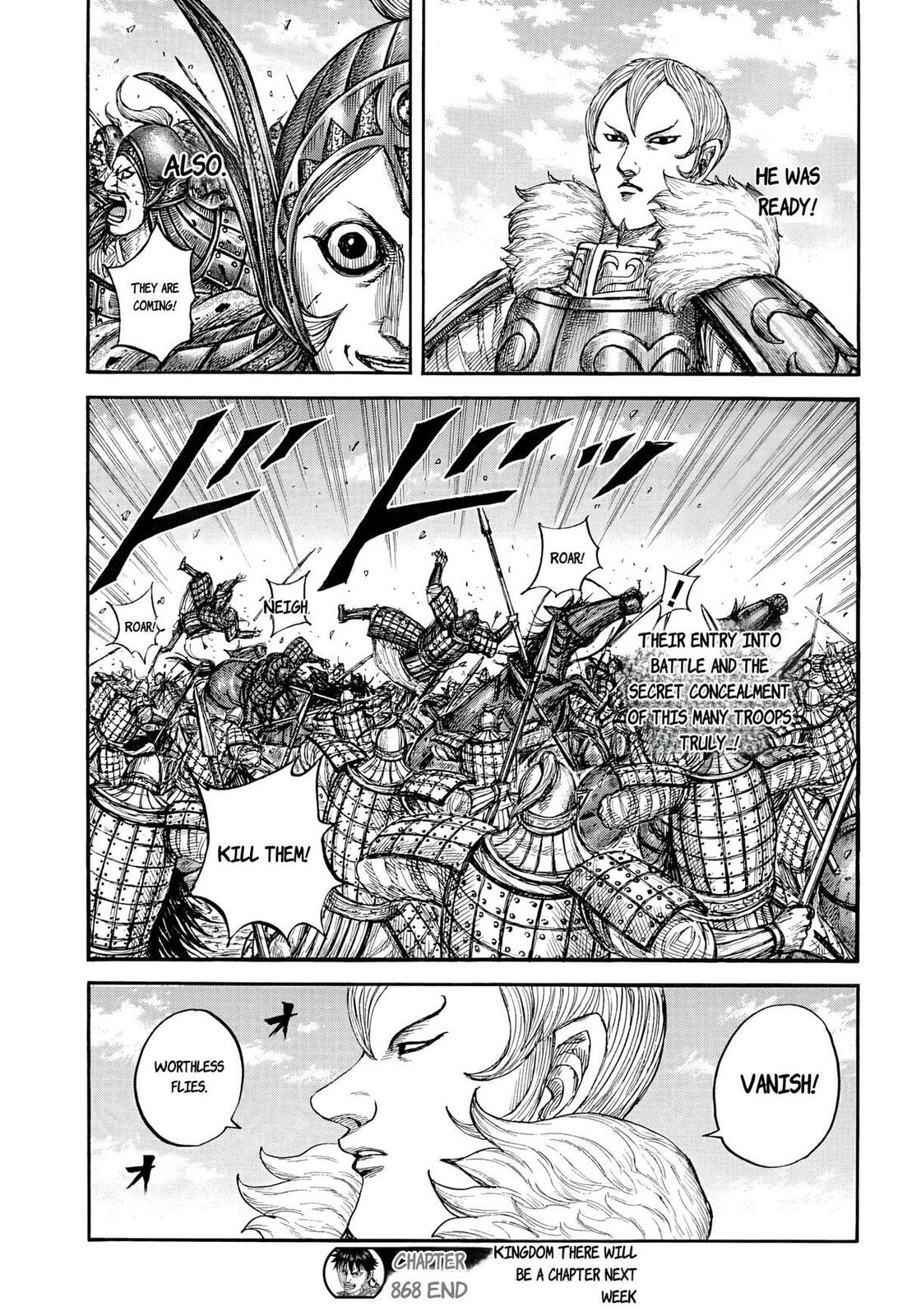 Read Kingdom chapter 868 image 18 on Lezhin