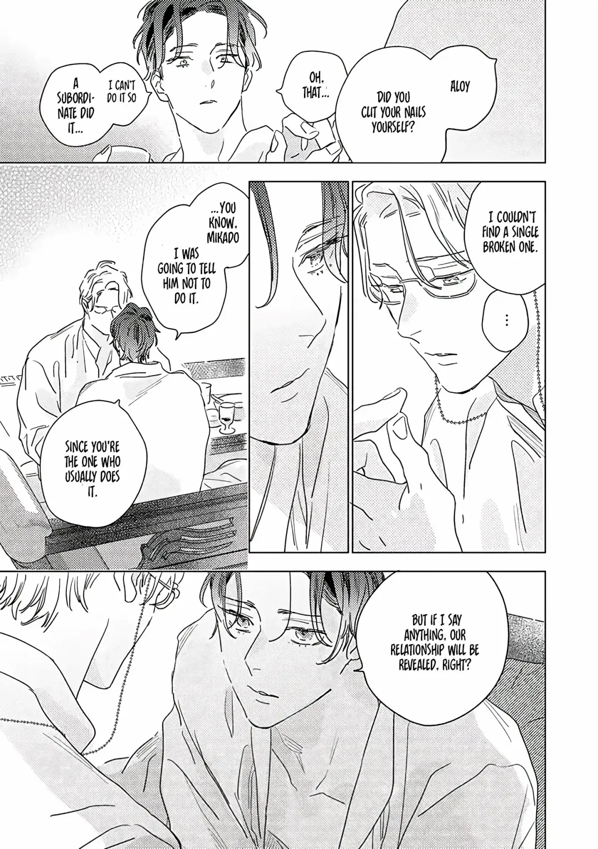 Kingin Sasameku Himitsu wa Yoru Chapter 1.2 page 11 - 