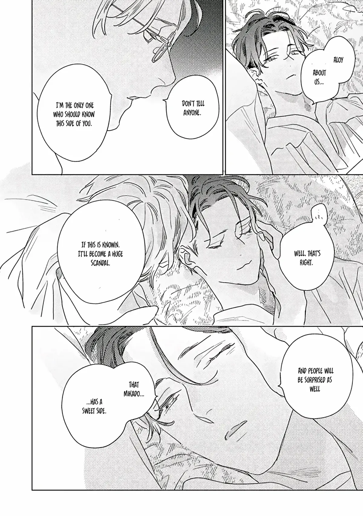 Kingin Sasameku Himitsu wa Yoru Chapter 1.2 page 14 - 