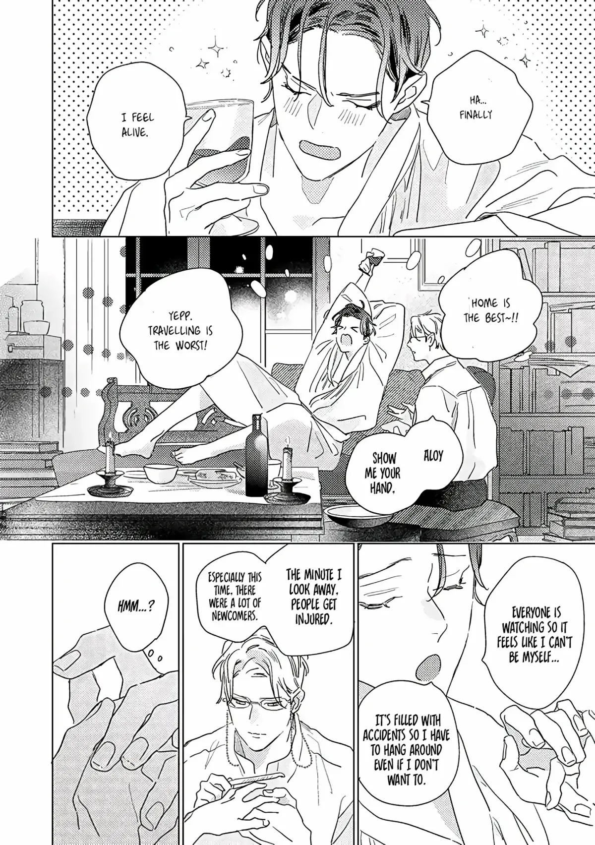 Kingin Sasameku Himitsu wa Yoru Chapter 1.2 page 10 - 