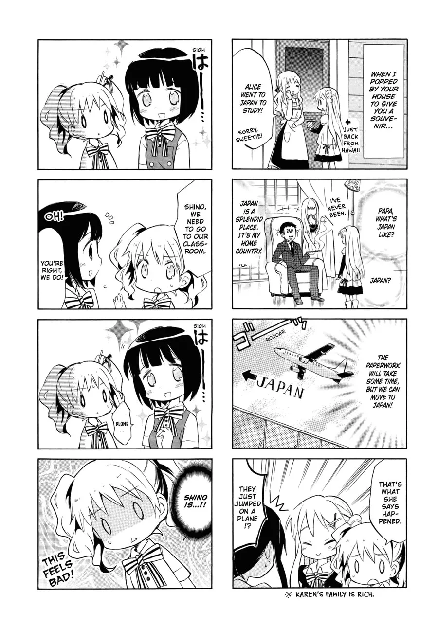 Read Kiniro Mosaic chapter 10 image 3 on Lezhin
