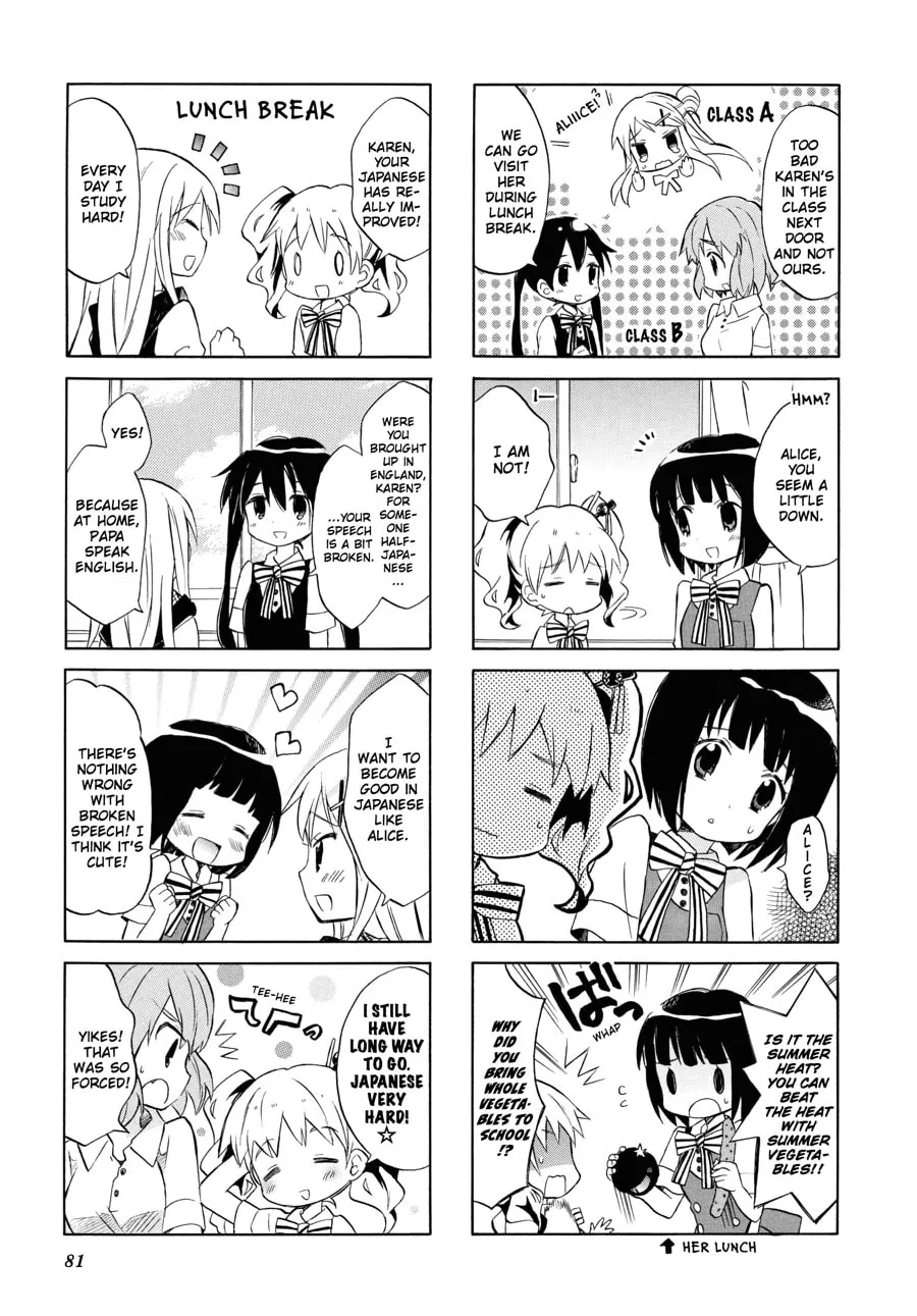 Read Kiniro Mosaic chapter 10 image 4 on Lezhin
