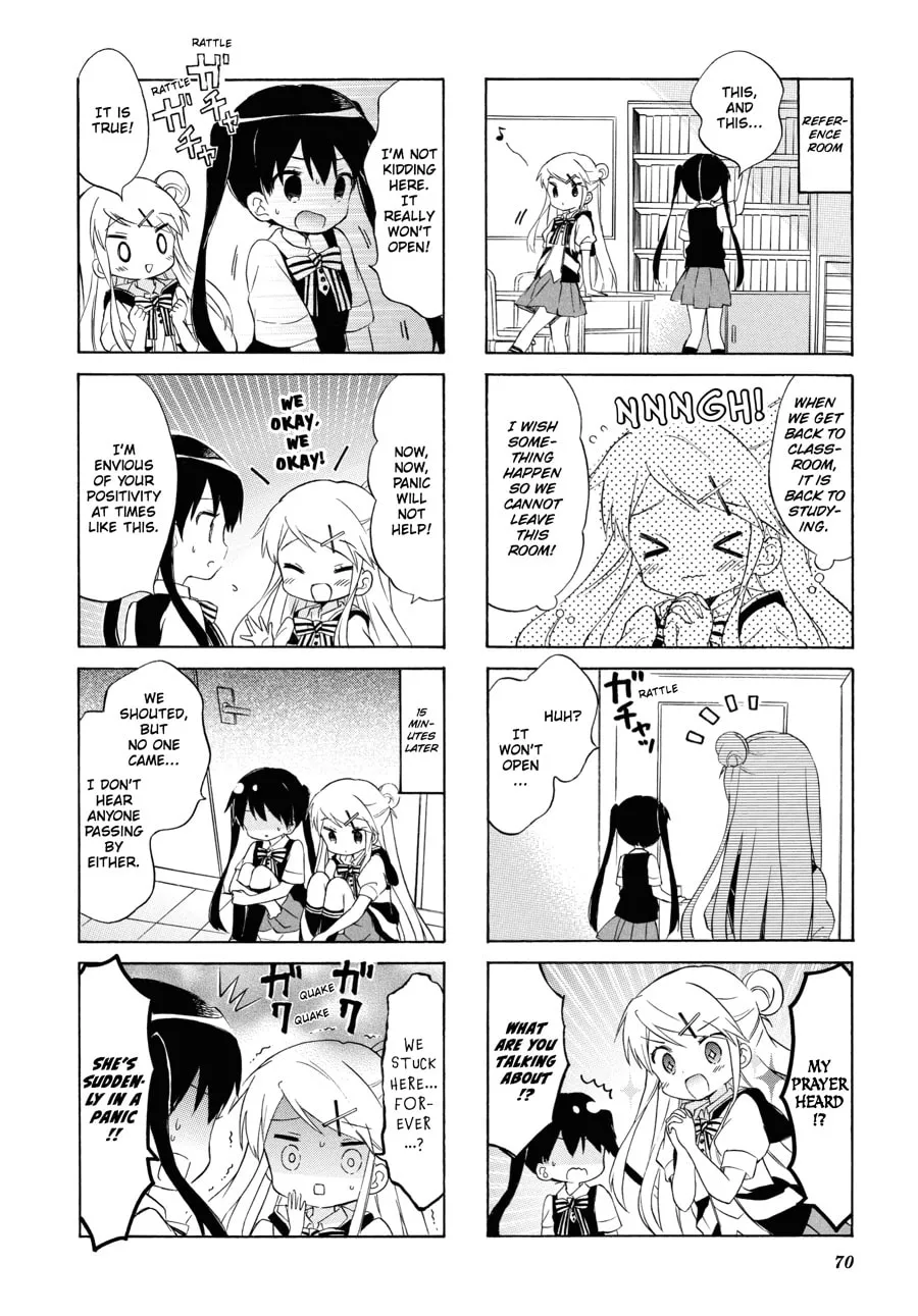 Read Kiniro Mosaic chapter 100 image 3 on Lezhin