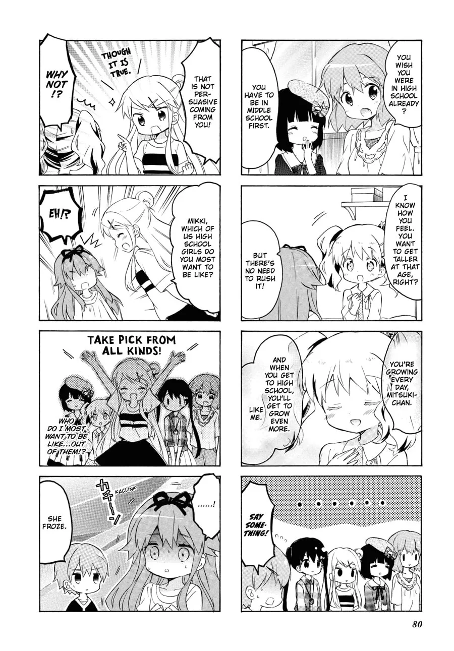 Read Kiniro Mosaic chapter 101 image 3 on Lezhin