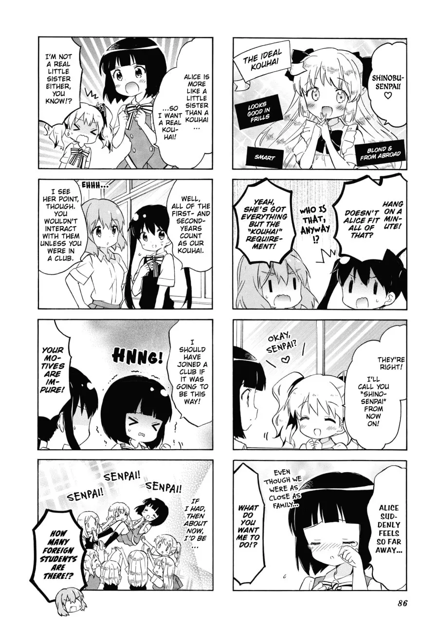 Read Kiniro Mosaic chapter 102 image 1 on Lezhin