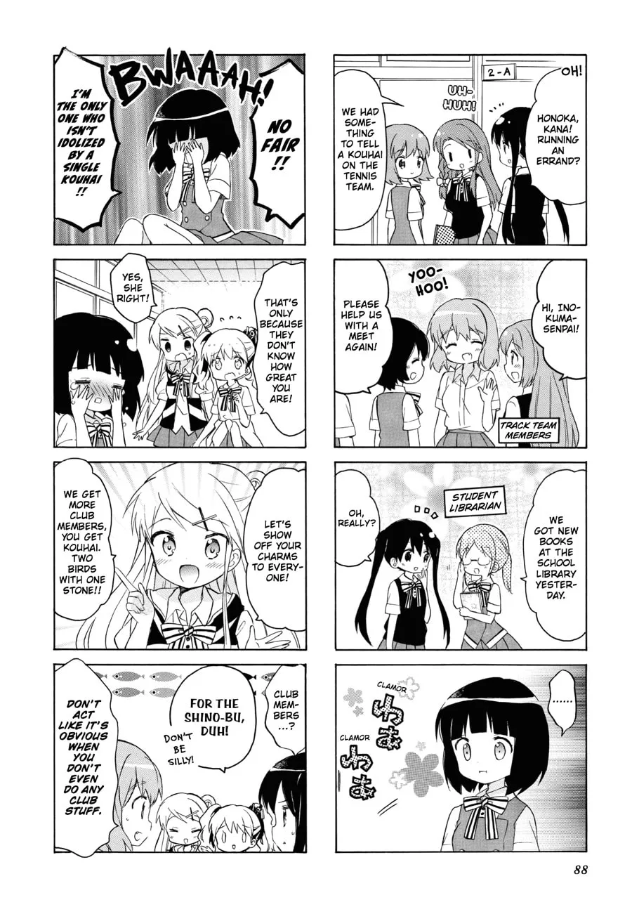 Read Kiniro Mosaic chapter 102 image 3 on Lezhin
