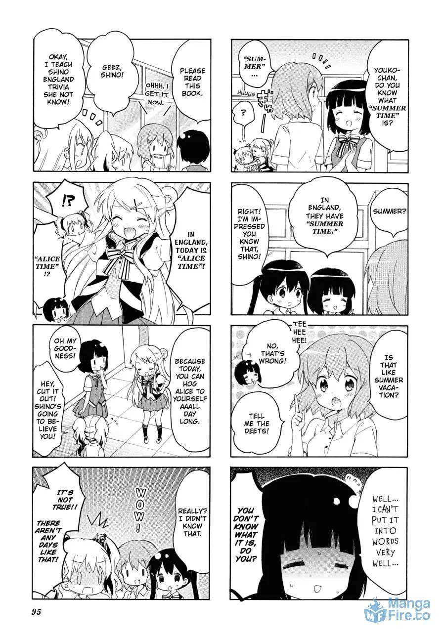 Read Kiniro Mosaic chapter 103 image 2 on Lezhin