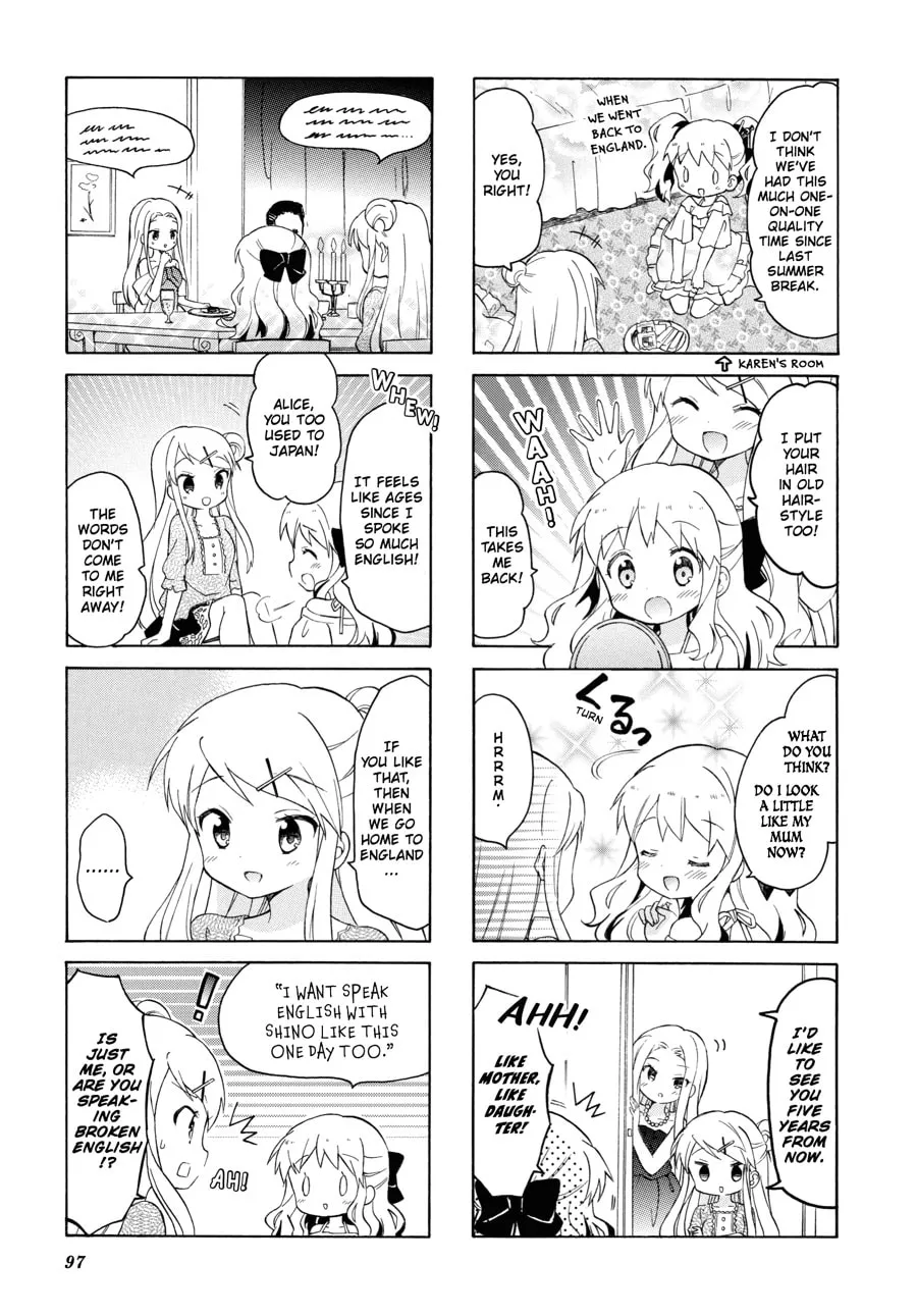 Read Kiniro Mosaic chapter 103 image 4 on Lezhin