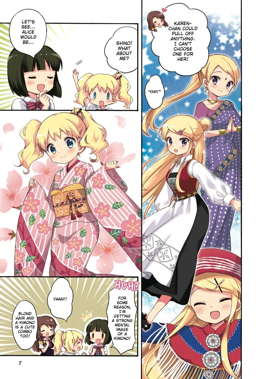 Read Kiniro Mosaic chapter 105 image 4 on Lezhin