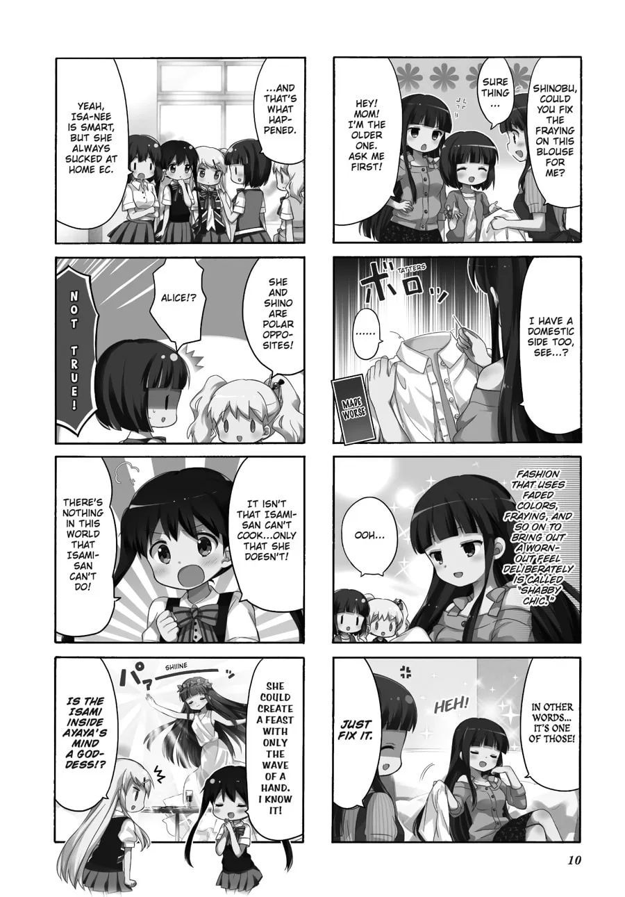 Read Kiniro Mosaic chapter 106 image 1 on Lezhin