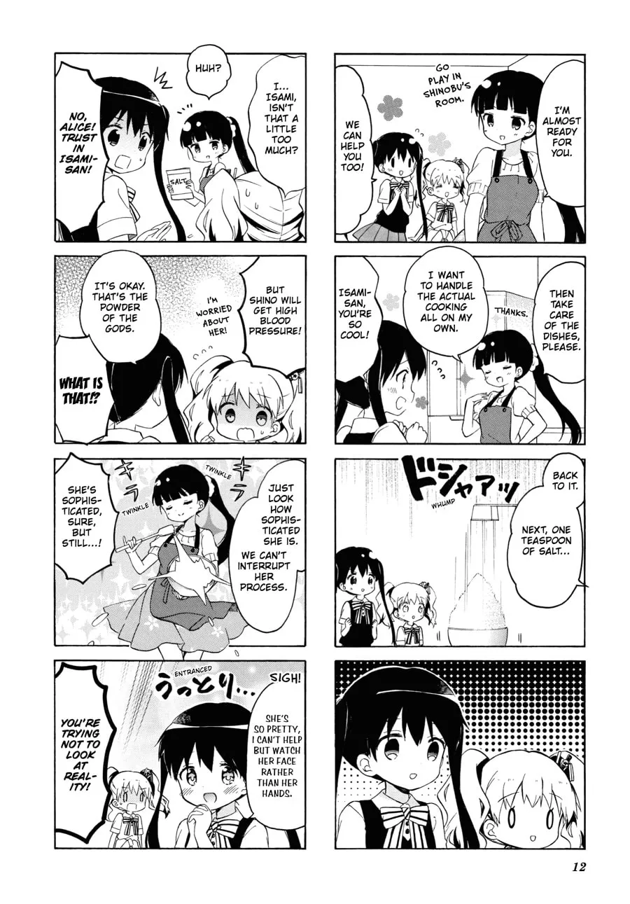 Read Kiniro Mosaic chapter 106 image 3 on Lezhin