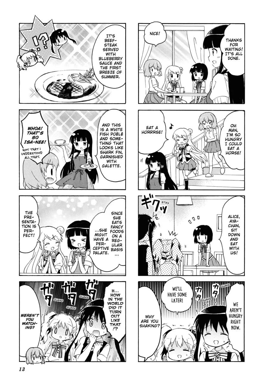 Read Kiniro Mosaic chapter 106 image 4 on Lezhin