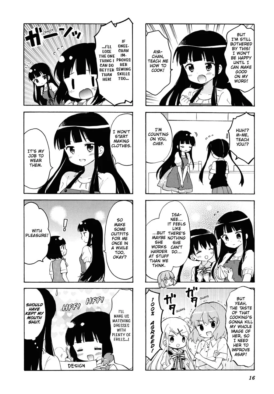 Read Kiniro Mosaic chapter 106 image 7 on Lezhin
