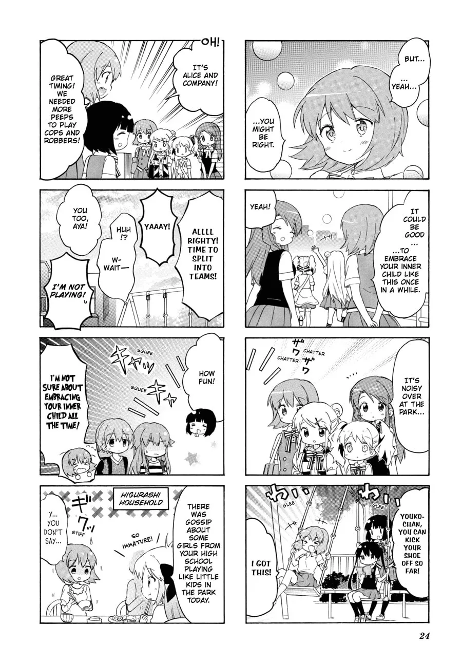 Read Kiniro Mosaic chapter 107 image 7 on Lezhin
