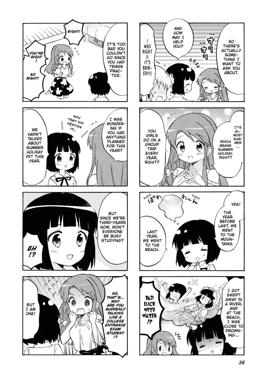 Read Kiniro Mosaic chapter 109 image 3 on Lezhin