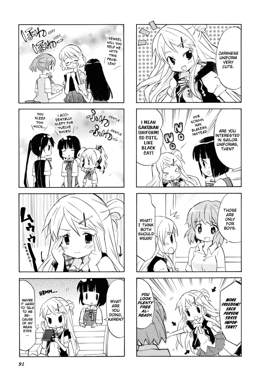 Read Kiniro Mosaic chapter 11 image 4 on Lezhin