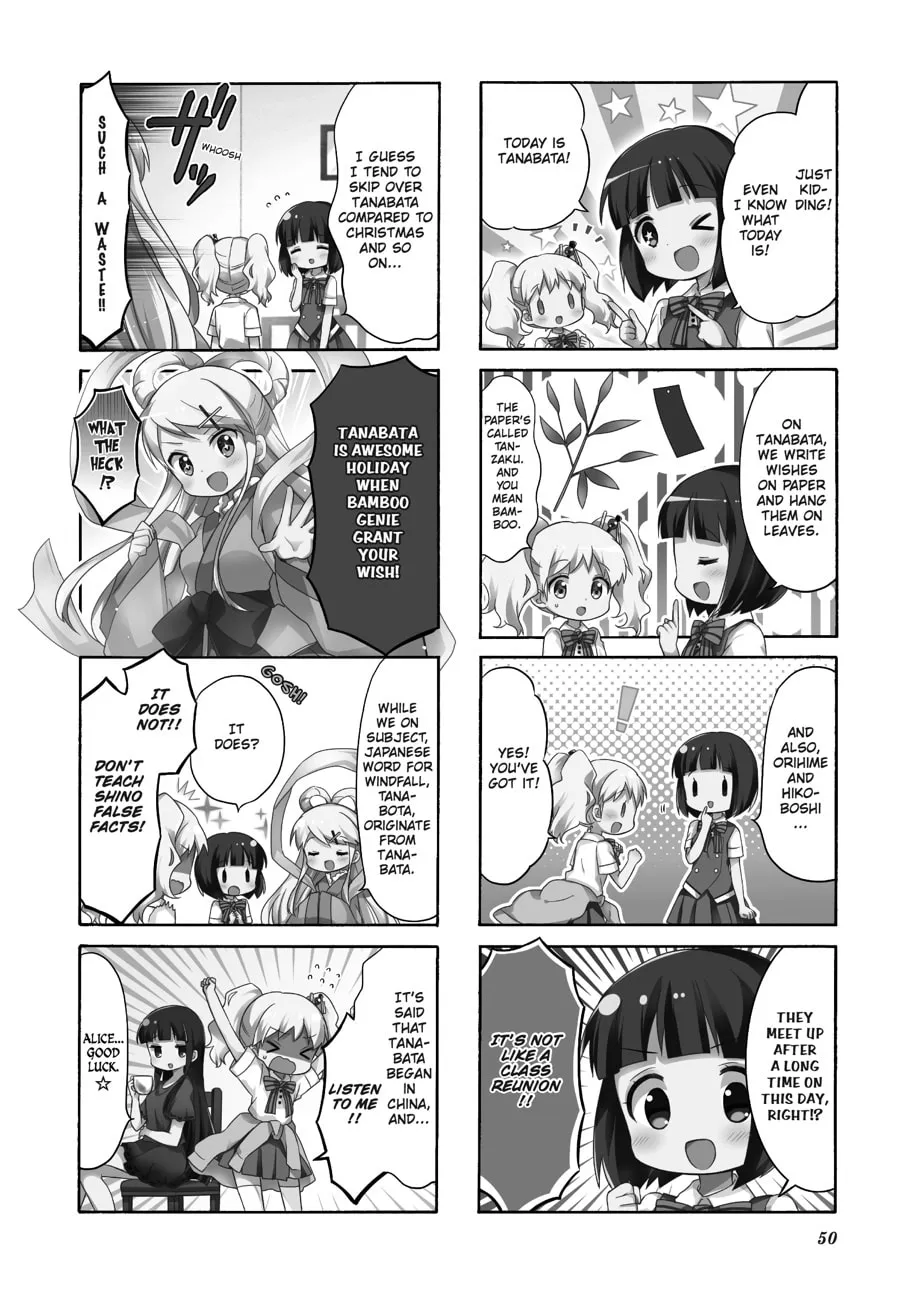 Read Kiniro Mosaic chapter 111 image 1 on Lezhin